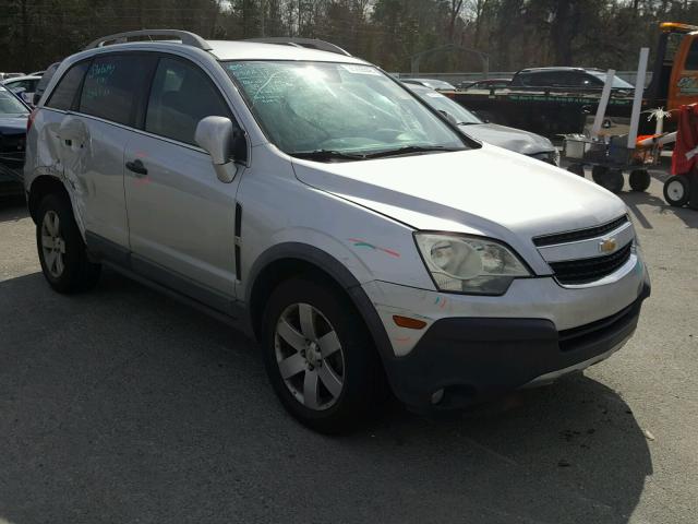 3GNAL2EKXCS563983 - 2012 CHEVROLET CAPTIVA SP SILVER photo 1
