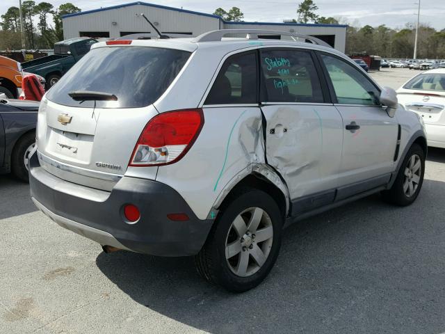 3GNAL2EKXCS563983 - 2012 CHEVROLET CAPTIVA SP SILVER photo 4