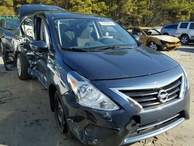 3N1CN7AP5HL823964 - 2017 NISSAN VERSA S BLACK photo 1