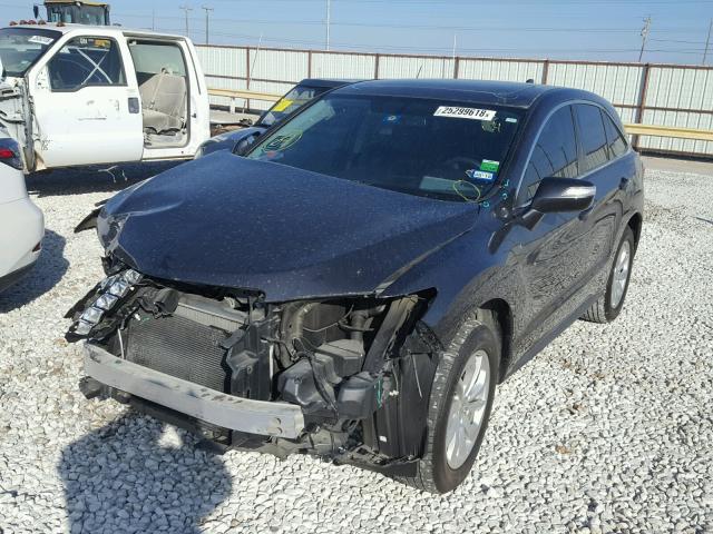 5J8TB3H39GL008664 - 2016 ACURA RDX BASE CHARCOAL photo 2