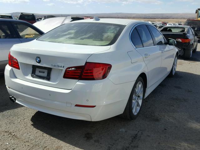 WBAXG5C56CDY29910 - 2012 BMW 528 I WHITE photo 4