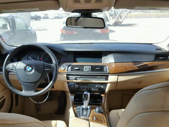 WBAXG5C56CDY29910 - 2012 BMW 528 I WHITE photo 9