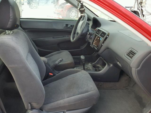 1HGEJ8243YL025584 - 2000 HONDA CIVIC EX RED photo 5