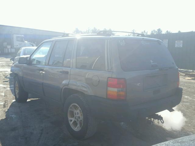 1J4GZ78Y9WC339672 - 1998 JEEP GRAND CHER GRAY photo 3