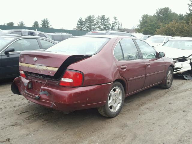 1N4DL01A71C183435 - 2001 NISSAN ALTIMA GXE BURGUNDY photo 4