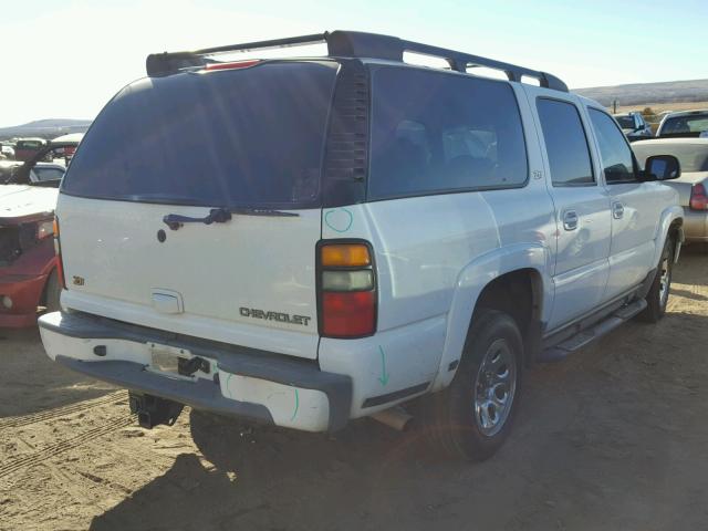 3GNFK16Z24G186634 - 2004 CHEVROLET SUBURBAN K WHITE photo 4