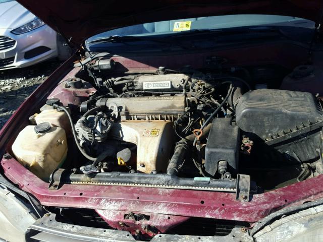 4T1SK12E5NU085897 - 1992 TOYOTA CAMRY LE BURGUNDY photo 7