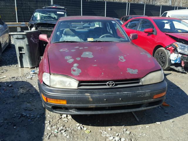 4T1SK12E5NU085897 - 1992 TOYOTA CAMRY LE BURGUNDY photo 9