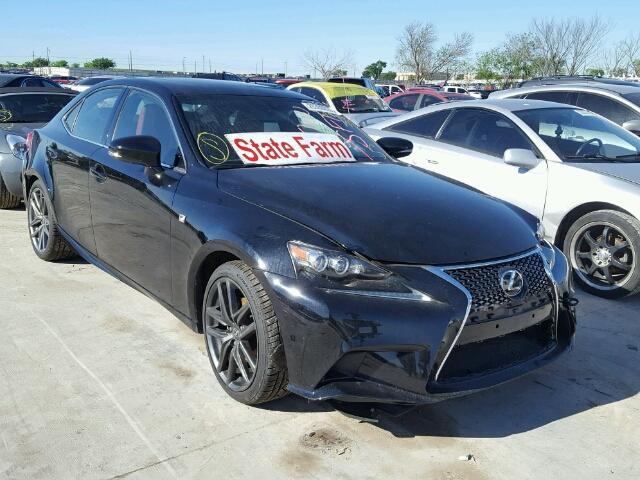 JTHBF1D2XE5024825 - 2014 LEXUS IS BLACK photo 1