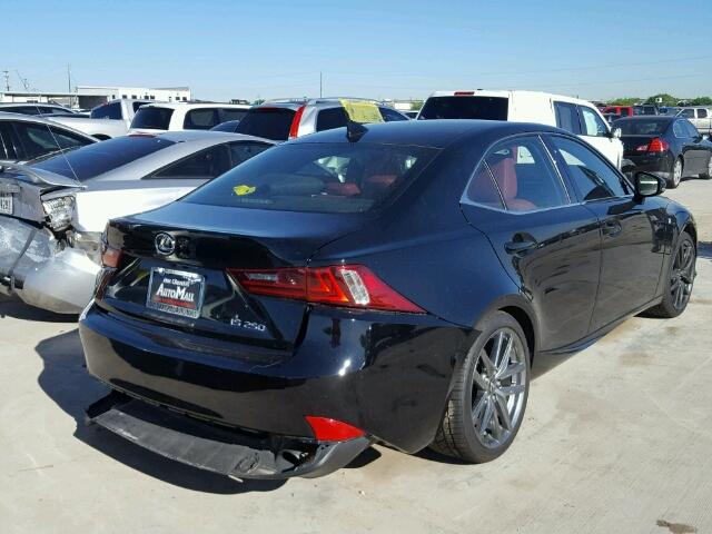 JTHBF1D2XE5024825 - 2014 LEXUS IS BLACK photo 4