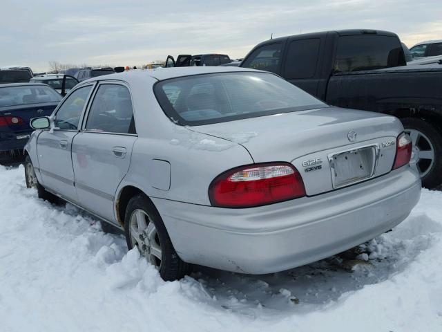 1YVGF22DXY5154801 - 2000 MAZDA 626 ES SILVER photo 3