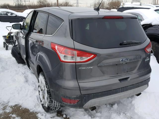 1FMCU0GX7EUA74712 - 2014 FORD ESCAPE SE GRAY photo 3