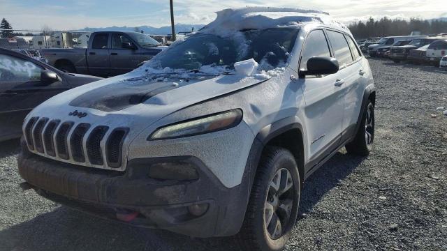 1C4PJMBS0GW168522 - 2016 JEEP CHEROKEE T WHITE photo 2