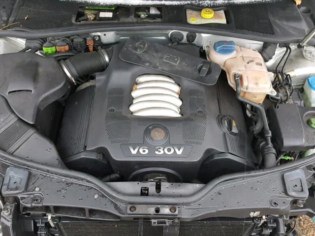 WVWRH63B93P455778 - 2003 VOLKSWAGEN PASSAT GLX SILVER photo 7