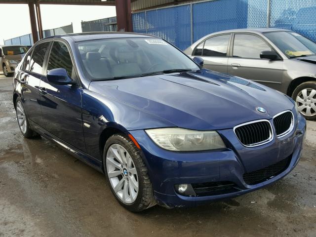 WBAPH7C54BE461535 - 2011 BMW 328 I BLUE photo 1