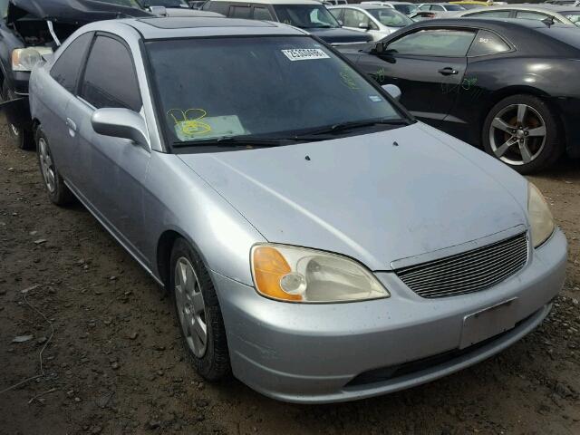 1HGEM21082L103657 - 2002 HONDA CIVIC EX Gümüş foto 1