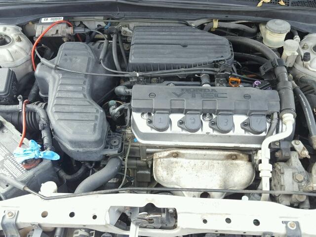 1HGEM21082L103657 - 2002 HONDA CIVIC EX Gümüş foto 7