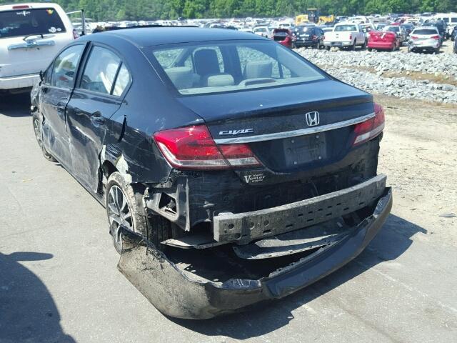 2HGFB2F8XFH559686 - 2015 HONDA CIVIC BLACK photo 3