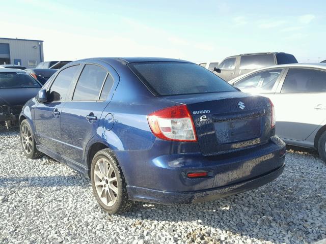 JS2YC414285102701 - 2008 SUZUKI SX4 BLUE photo 3