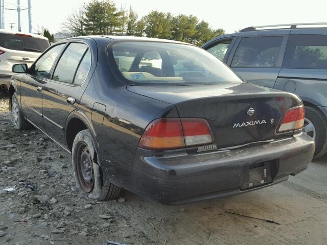 JN1CA21D7XT800510 - 1999 NISSAN MAXIMA GLE BLACK photo 3