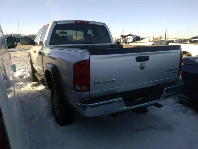 1D7KS28D46J160624 - 2006 DODGE RAM 2500 S SILVER photo 3