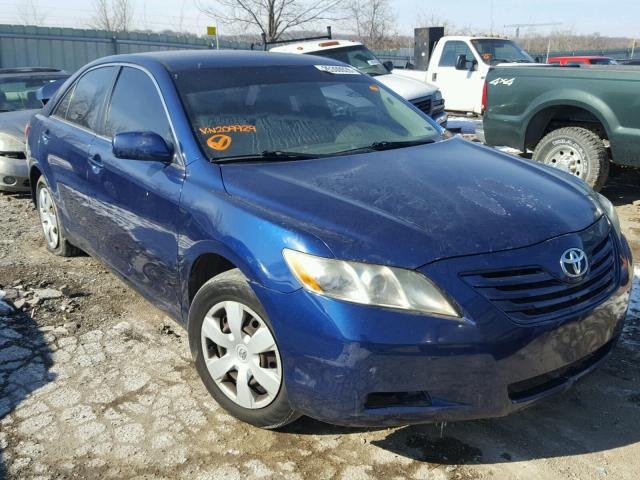 4T1BE46K48U209929 - 2008 TOYOTA CAMRY CE BLUE photo 1