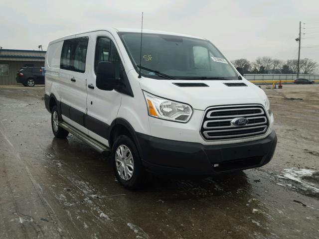 1FTNR1ZM0FKB03231 - 2015 FORD TRANSIT T- WHITE photo 1