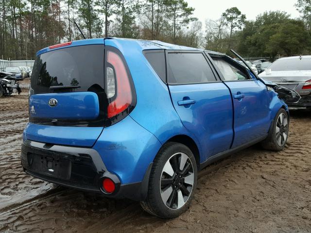 KNDJP3A5XG7408681 - 2016 KIA SOUL + BLUE photo 4