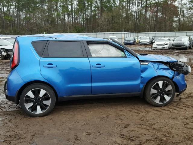 KNDJP3A5XG7408681 - 2016 KIA SOUL + BLUE photo 9