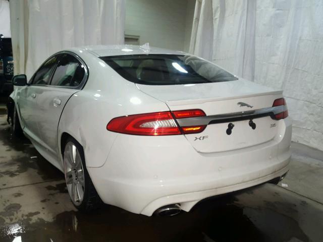 SAJWA0E74D8S68426 - 2013 JAGUAR XF WHITE photo 3