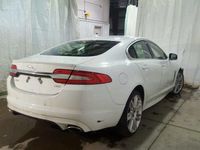 SAJWA0E74D8S68426 - 2013 JAGUAR XF WHITE photo 4