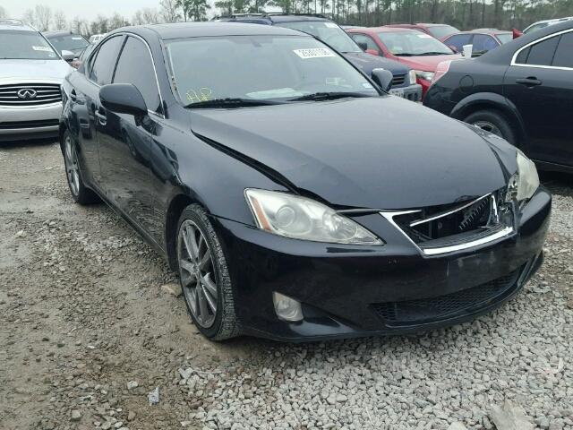 JTHBE262082014655 - 2008 LEXUS IS 350 BLACK photo 1