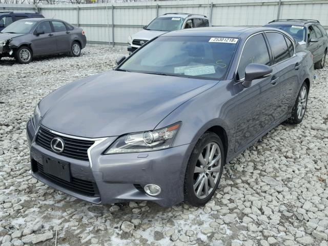 JTHCE1BL5D5010882 - 2013 LEXUS GS 350 SILVER photo 2