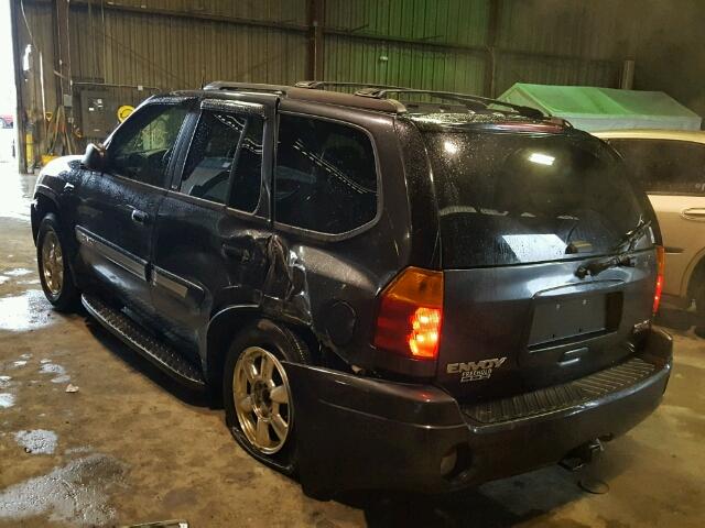 1GKDT13SX52310426 - 2005 GMC ENVOY CHARCOAL photo 3