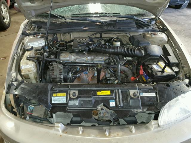 1G1JC524217132039 - 2001 CHEVROLET CAVALIER B TAN photo 7