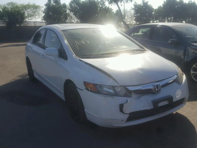 JHMFA16846S010925 - 2006 HONDA CIVIC EX WHITE photo 1