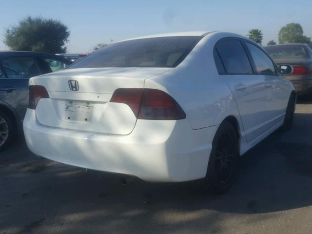 JHMFA16846S010925 - 2006 HONDA CIVIC EX WHITE photo 4