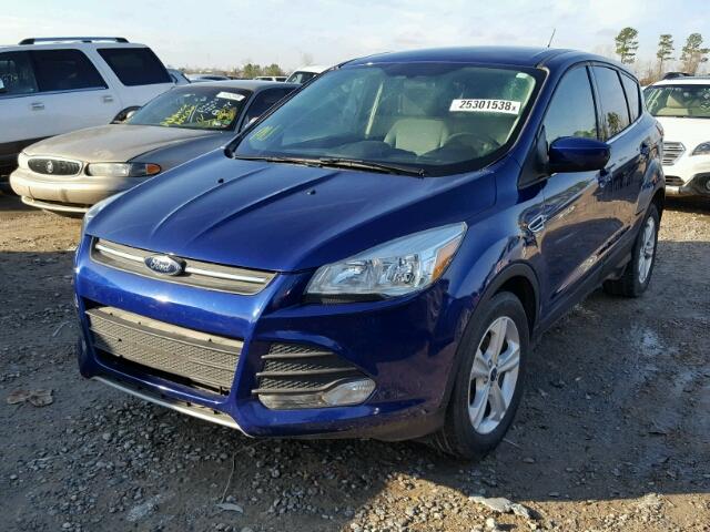 1FMCU0GX2GUB16741 - 2016 FORD ESCAPE SE BLUE photo 2