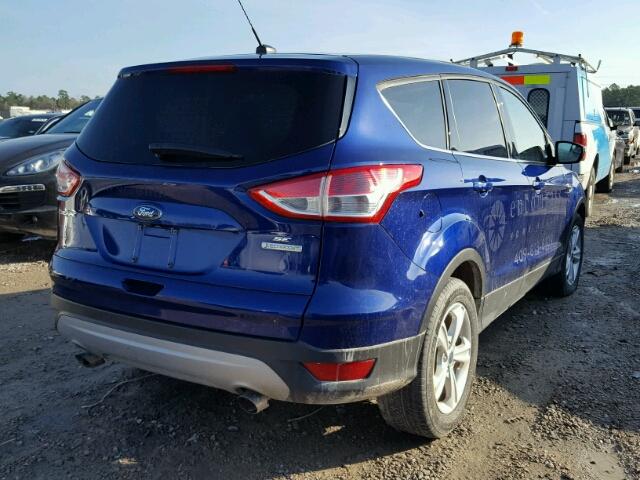 1FMCU0GX2GUB16741 - 2016 FORD ESCAPE SE BLUE photo 4