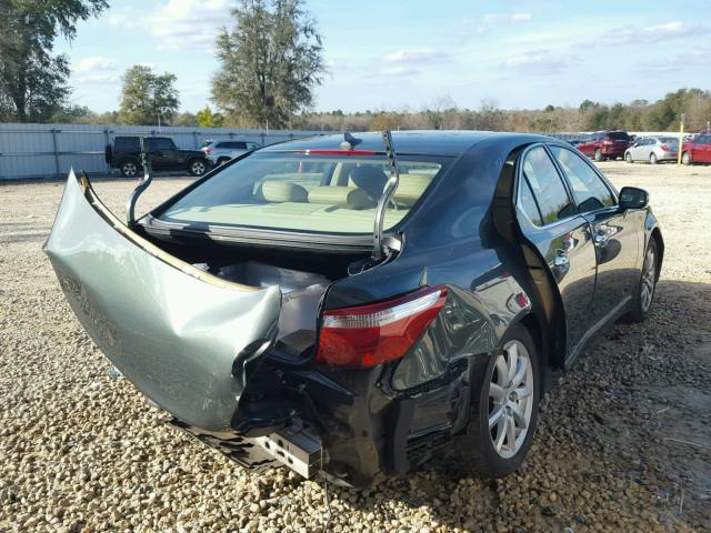 JTHBL46F675039769 - 2007 LEXUS LS 460 GREEN photo 4