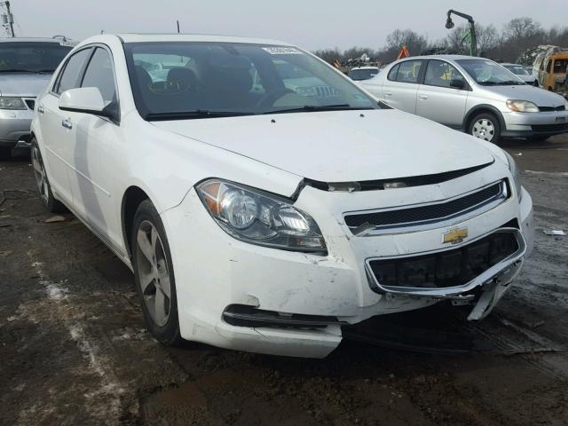 1G1ZC5E02CF378271 - 2012 CHEVROLET MALIBU 1LT WHITE photo 1