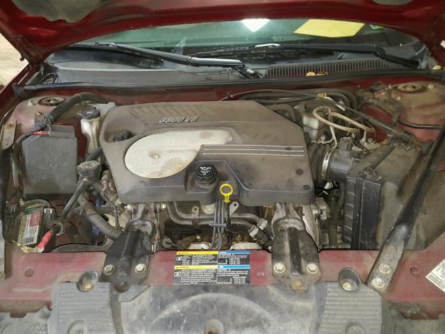 2G1WK161469416120 - 2006 CHEVROLET MONTE CARL MAROON photo 7