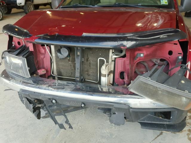 1GCDT136968224246 - 2006 CHEVROLET COLORADO RED photo 9