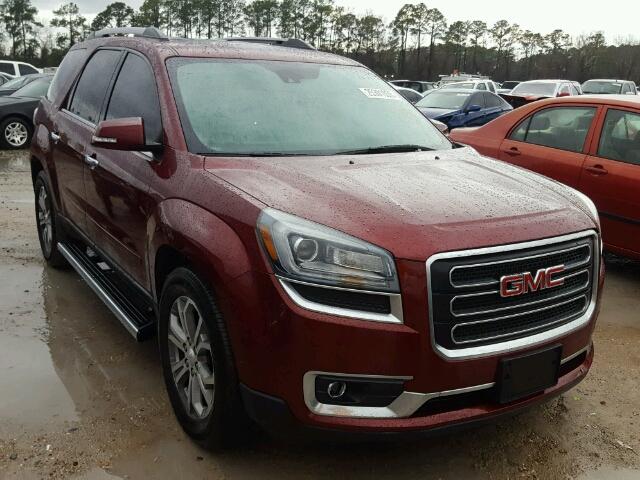 1GKKRSKD8GJ196904 - 2016 GMC ACADIA SLT წითელი ფოტო 1