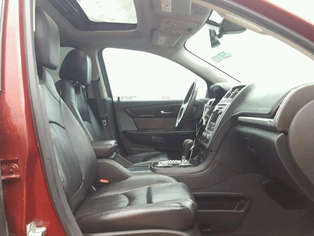 1GKKRSKD8GJ196904 - 2016 GMC ACADIA SLT RED photo 5