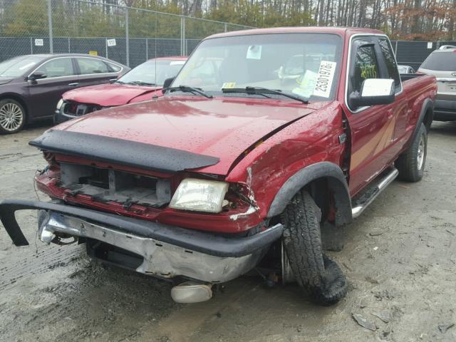 4F4ZR17U6WTM07475 - 1998 MAZDA B3000 CAB BURGUNDY photo 2