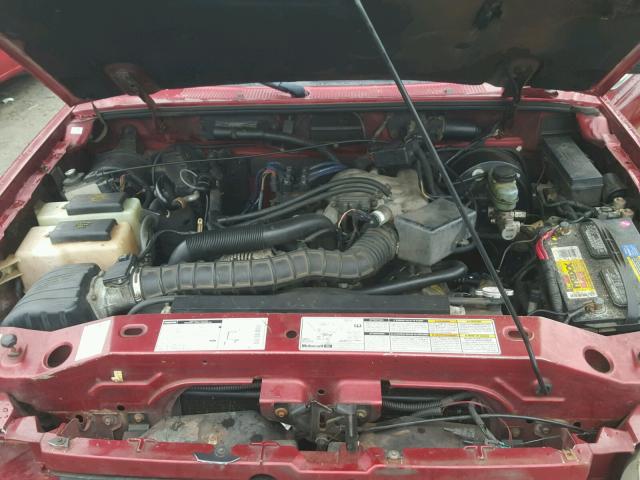 4F4ZR17U6WTM07475 - 1998 MAZDA B3000 CAB BURGUNDY photo 7