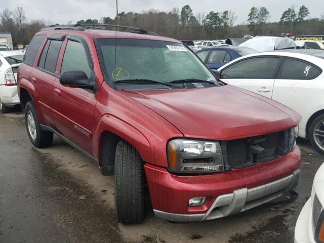 1GNDS13S932305561 - 2003 CHEVROLET TRAILBLAZE RED photo 1