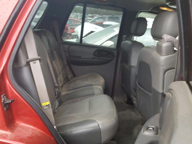 1GNDS13S932305561 - 2003 CHEVROLET TRAILBLAZE RED photo 6