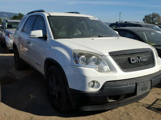 1GKER23728J118724 - 2008 GMC ACADIA SLT თეთრი ფოტო 1